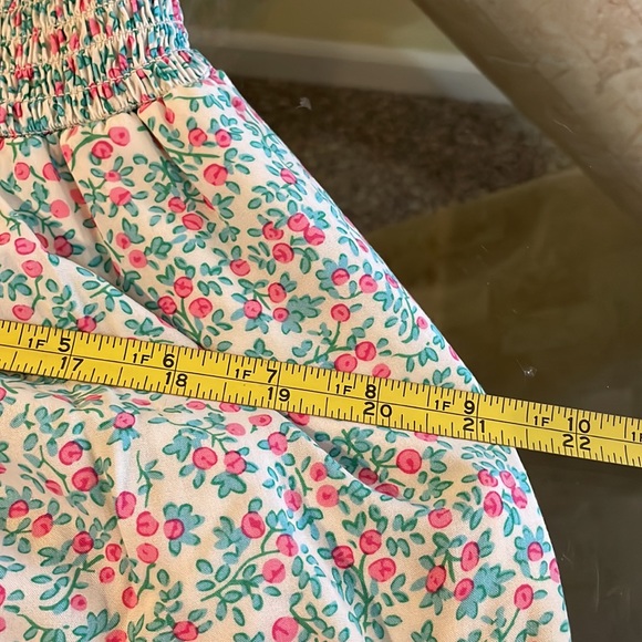 Womens J.Crew puff sleeve floral midi dress - Picture 7 of 7